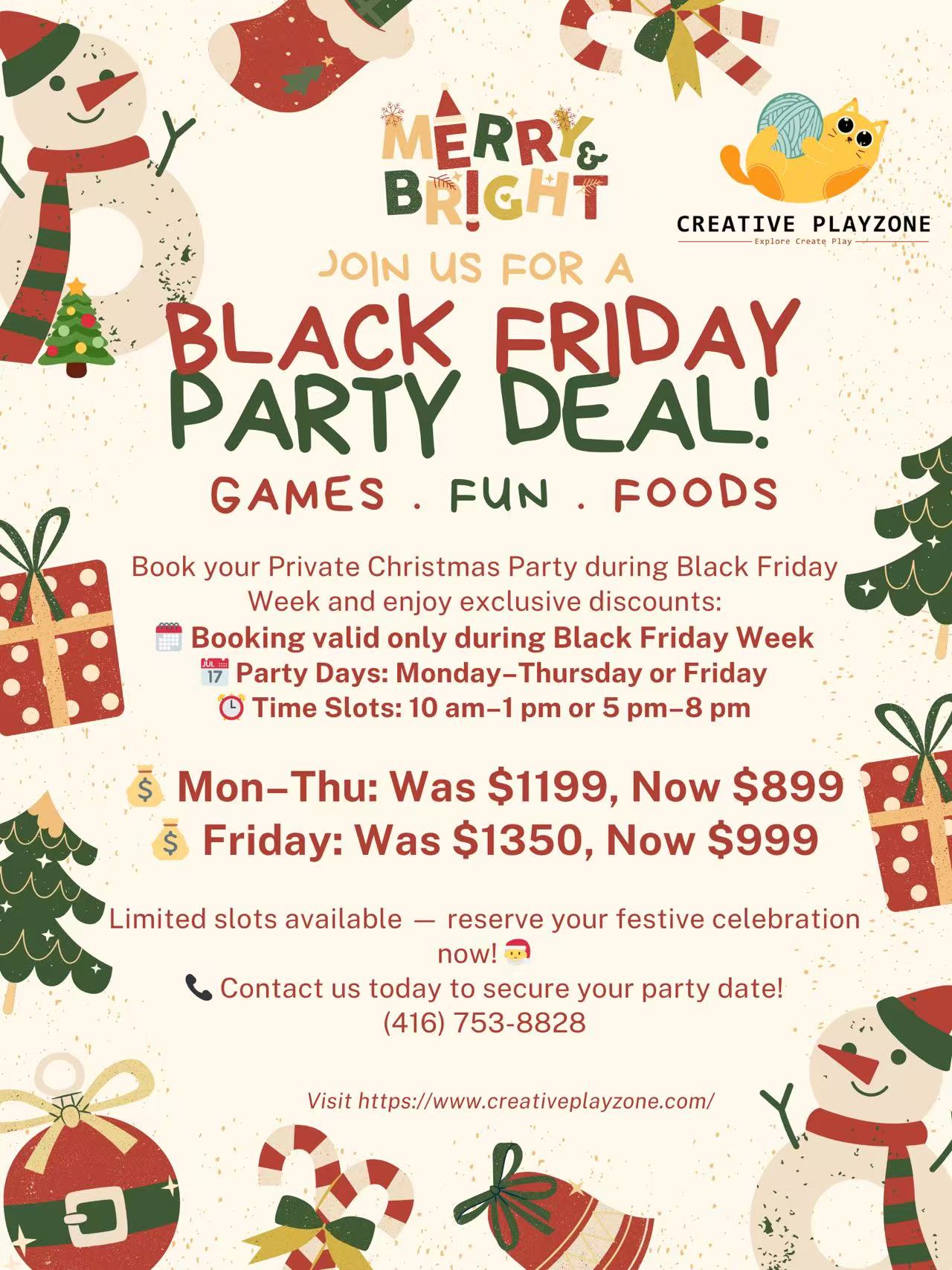 Special promotion poster